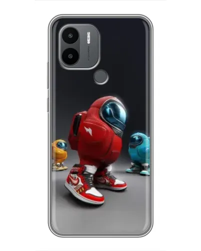Чехол для Xiaomi Poco C50 с картинкой «Among Us — 3D стиль»