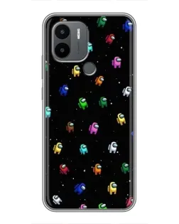 Чехол для Xiaomi Poco C50 с картинкой «Экипаж Among Us» Чехол для Xiaomi Poco C50 с картинкой «Экипаж Among Us»