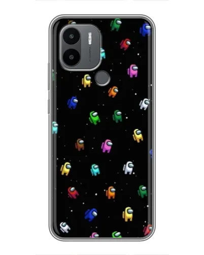 Чехол для Xiaomi Poco C50 с картинкой «Экипаж Among Us»