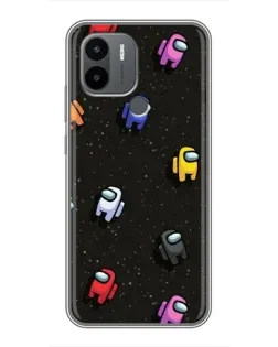 Чехол для Xiaomi Poco C50 с картинкой «Космический паттерн Among Us» Чехол для Xiaomi Poco C50 с картинкой «Космический паттерн Among Us»