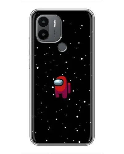 Чехол для Xiaomi Poco C50 с картинкой «Красный Among Us»
