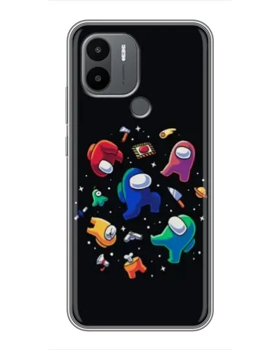 Чехол для Xiaomi Poco C50 с картинкой «Among Us космос»