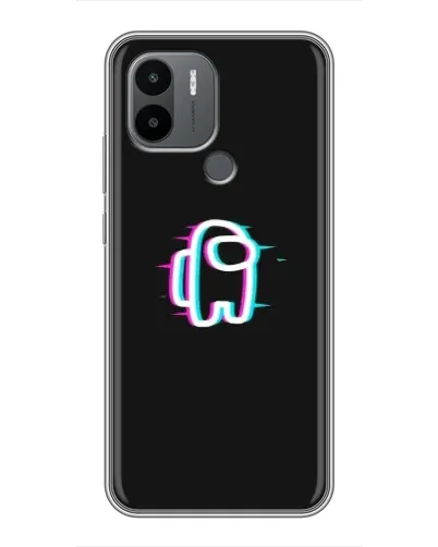 Чехол для Xiaomi Poco C50 с картинкой «Among Us неон»