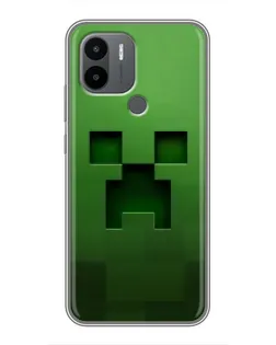 Чехол для Xiaomi Poco C50 с картинкой «Крипер микро-дизайн»