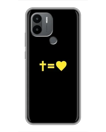 Чехол для Xiaomi Poco C50 с картинкой «Сердце и Крест» Чехол для Xiaomi Poco C50 с картинкой «Сердце и Крест»