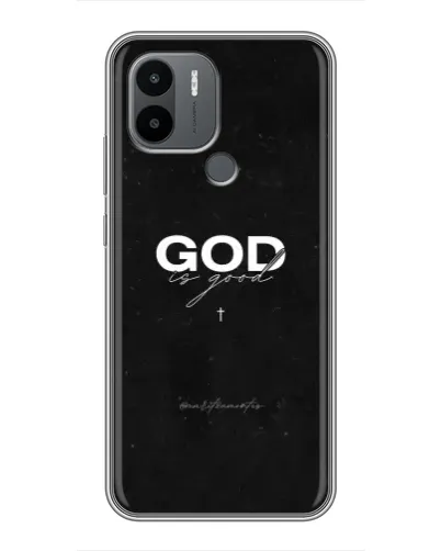 Чехол для Xiaomi Poco C50 с картинкой «GOD — Бог над всем» Чехол для Xiaomi Poco C50 с картинкой «GOD — Бог над всем»