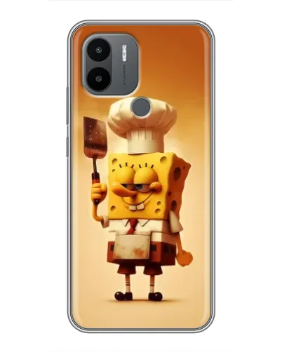 Чохол для Xiaomi Poco C50 з картинкою «Губка Боб кухар»