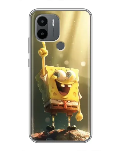 Чохол для Xiaomi Poco C50 з картинкою «Сяючий Спанч Боб»