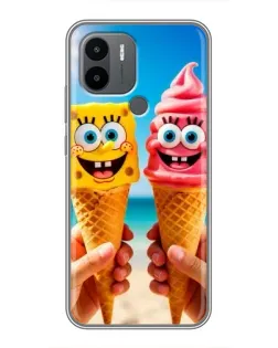 Чохол для Xiaomi Poco C50 з картинкою «Спанч Боб морозиво»