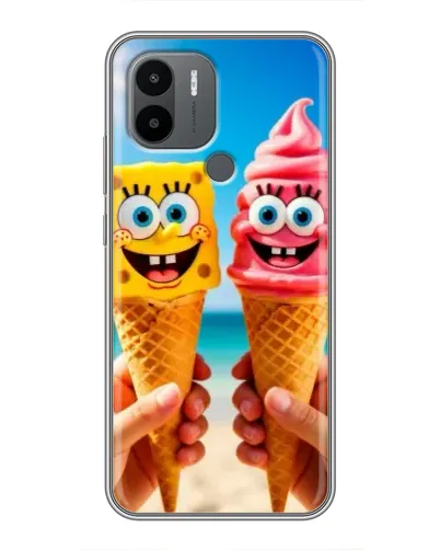 Чохол для Xiaomi Poco C50 з картинкою «Спанч Боб морозиво»