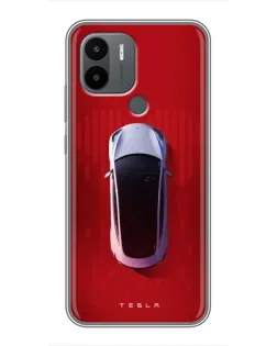 Чохол для Xiaomi Poco C50 з картинкою «Tesla Top View» Чохол для Xiaomi Poco C50 з картинкою «Tesla Top View»