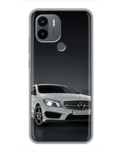 Чехол для Xiaomi Poco C50 с картинкой «Mercedes AMG GT Silver»