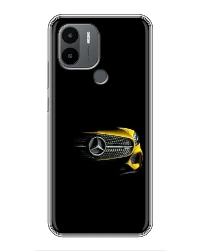 Чехол для Xiaomi Poco C50 с картинкой «Mercedes — ретро стиль»