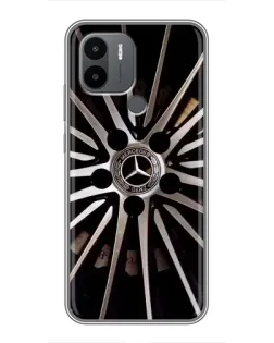 Чехол для Xiaomi Poco C50 с картинкой «Диск Mercedes»