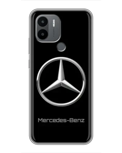 Чехол для Xiaomi Poco C50 с картинкой «Mercedes Silver Logo»