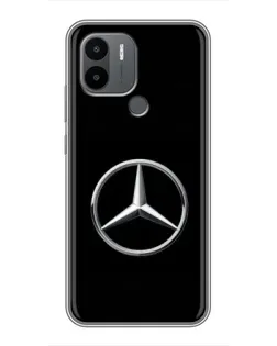 Чехол для Xiaomi Poco C50 с картинкой «Mercedes классический лого»