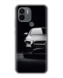 Чехол для Xiaomi Poco C50 с картинкой «Свет фар Mercedes»