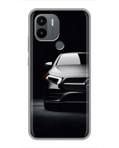 Чехол для Xiaomi Poco C50 с картинкой «Свет фар Mercedes»