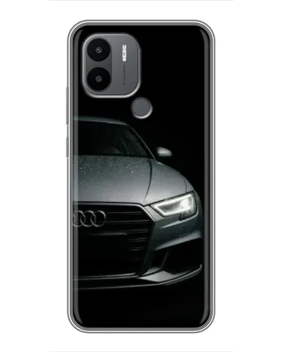 Чехол для Xiaomi Poco C50 с картинкой «Audi — детализация кузова»