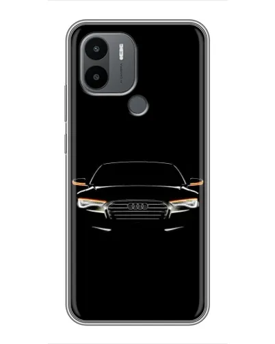 Чехол для Xiaomi Poco C50 с картинкой «Audi — ночной контур»