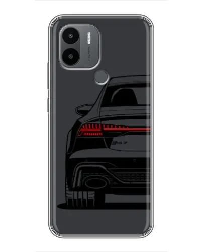Чехол для Xiaomi Poco C50 с картинкой «Задняя часть Audi — арт»
