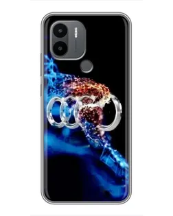 Чехол для Xiaomi Poco C50 с картинкой «Энергия лого Audi»