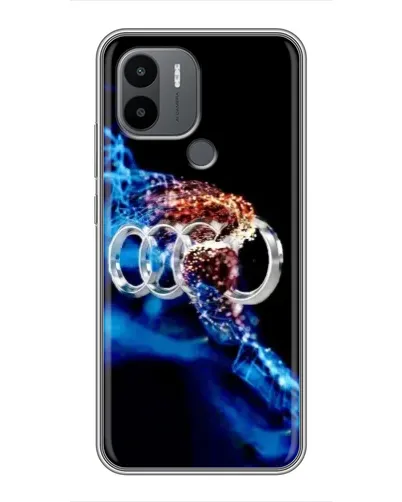 Чехол для Xiaomi Poco C50 с картинкой «Энергия лого Audi»
