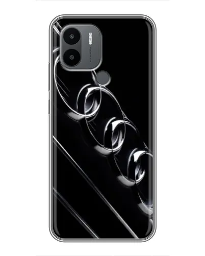 Чехол для Xiaomi Poco C50 с картинкой «Audi — абстрактные кольца»