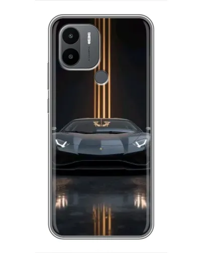 Чохол для Xiaomi Poco C50 з картинкою «Lamborghini золоті лінії» Чохол для Xiaomi Poco C50 з картинкою «Lamborghini золоті лінії»
