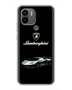 Чохол для Xiaomi Poco C50 з картинкою «Логотип Lamborghini класика»