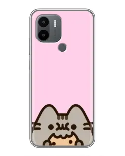 Чохол для Xiaomi Poco C50 з картинкою «Pusheen та печиво» Чохол для Xiaomi Poco C50 з картинкою «Pusheen та печиво»