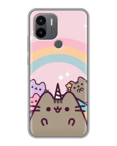 Чохол для Xiaomi Poco C50 з картинкою «Єдиноріг Pusheen»