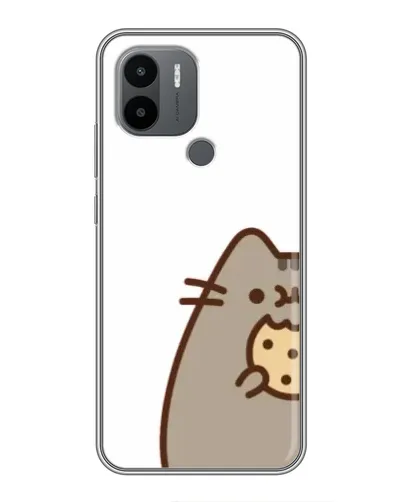 Чохол для Xiaomi Poco C50 з картинкою «Пушин з печивом»