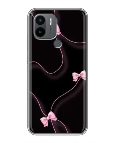 Чехол для Xiaomi Poco C50 с картинкой «Розовые ленты» Чехол для Xiaomi Poco C50 с картинкой «Розовые ленты»