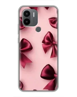 Чехол для Xiaomi Poco C50 с картинкой «Бордовый атлас»