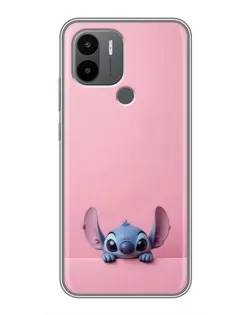 Чехол для Xiaomi Poco C50 с картинкой «Stitch выглядывает»