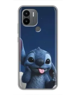 Чехол для Xiaomi Poco C50 с картинкой «Стич в облаках»