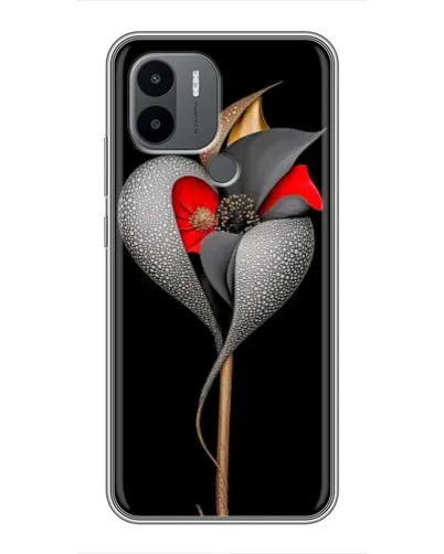 Чехол для Xiaomi Poco C50 с картинкой «Серебряный фантазийный цветок» Чехол для Xiaomi Poco C50 с картинкой «Серебряный фантазийный цветок»