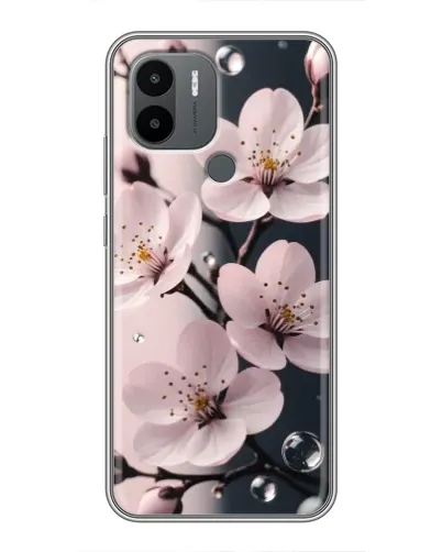 Чехол для Xiaomi Poco C50 с картинкой «Нежная сакура и капли» Чехол для Xiaomi Poco C50 с картинкой «Нежная сакура и капли»