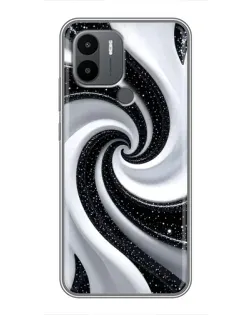 Чохол для Xiaomi Poco C50 з картинкою «Чорно-біла спіраль» Чохол для Xiaomi Poco C50 з картинкою «Чорно-біла спіраль»