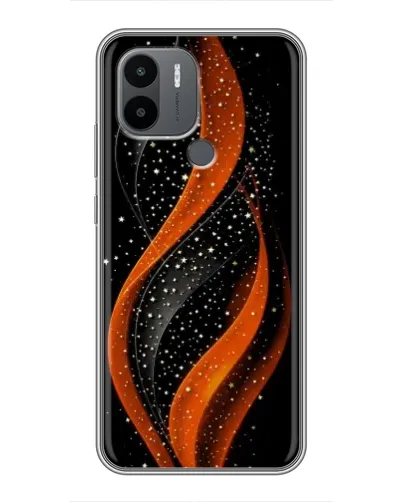 Чехол для Xiaomi Poco C50 с картинкой «Огненная звездная волна»