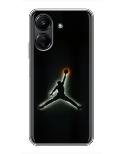 Чехол для Xiaomi POCO C65 с картинкой «Jordan Gradient Logo» Чехол для Xiaomi POCO C65 с картинкой «Jordan Gradient Logo»