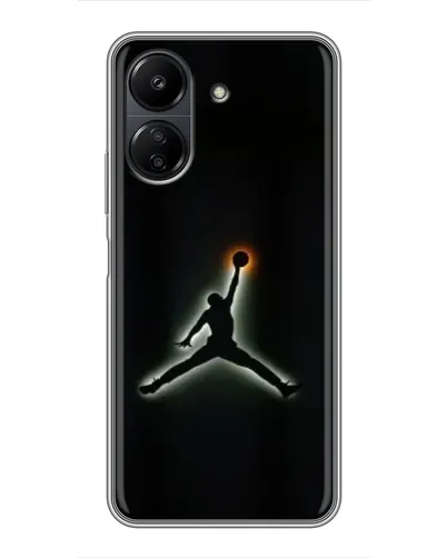 Чехол для Xiaomi POCO C65 с картинкой «Jordan Gradient Logo» Чехол для Xiaomi POCO C65 с картинкой «Jordan Gradient Logo»