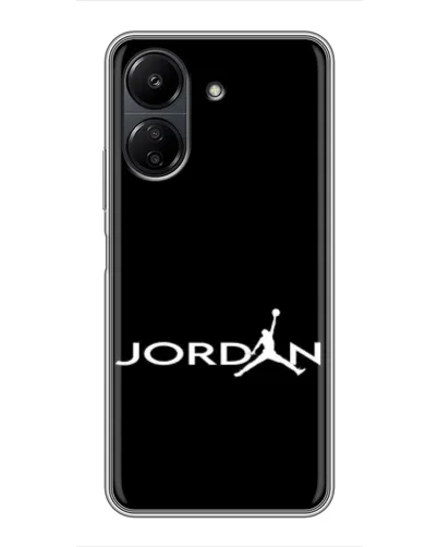 Чехол для Xiaomi POCO C65 с картинкой «Jordan White Logo» Чехол для Xiaomi POCO C65 с картинкой «Jordan White Logo»