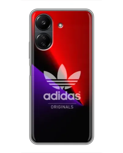 Чохол для Xiaomi POCO C65 з картинкою «Adidas Red Neon» Чохол для Xiaomi POCO C65 з картинкою «Adidas Red Neon»