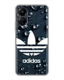 Чехол для Xiaomi POCO C65 с картинкой «Adidas Trefoil Blue» Чехол для Xiaomi POCO C65 с картинкой «Adidas Trefoil Blue»