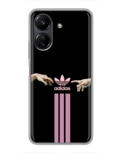 Чохол для Xiaomi POCO C65 з картинкою «Adidas Hands»