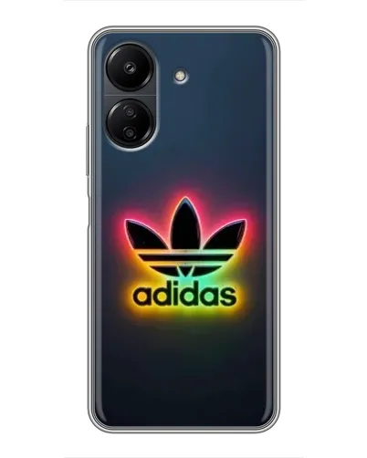 Чохол для Xiaomi POCO C65 з картинкою «Неоновий Adidas» Чохол для Xiaomi POCO C65 з картинкою «Неоновий Adidas»