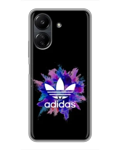 Чохол для Xiaomi POCO C65 з картинкою «Вибух фарб Adidas» Чохол для Xiaomi POCO C65 з картинкою «Вибух фарб Adidas»