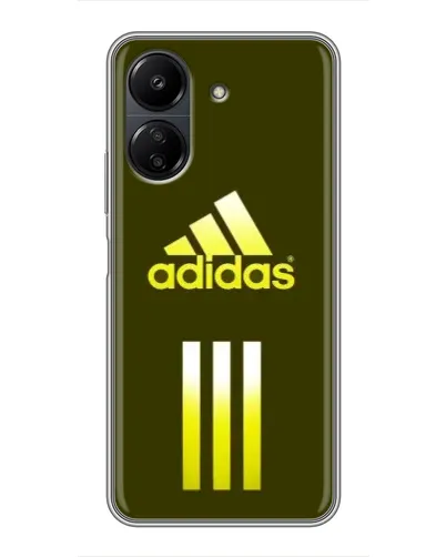 Чохол для Xiaomi POCO C65 з картинкою «Оливковий градієнт Adidas» Чохол для Xiaomi POCO C65 з картинкою «Оливковий градієнт Adidas»